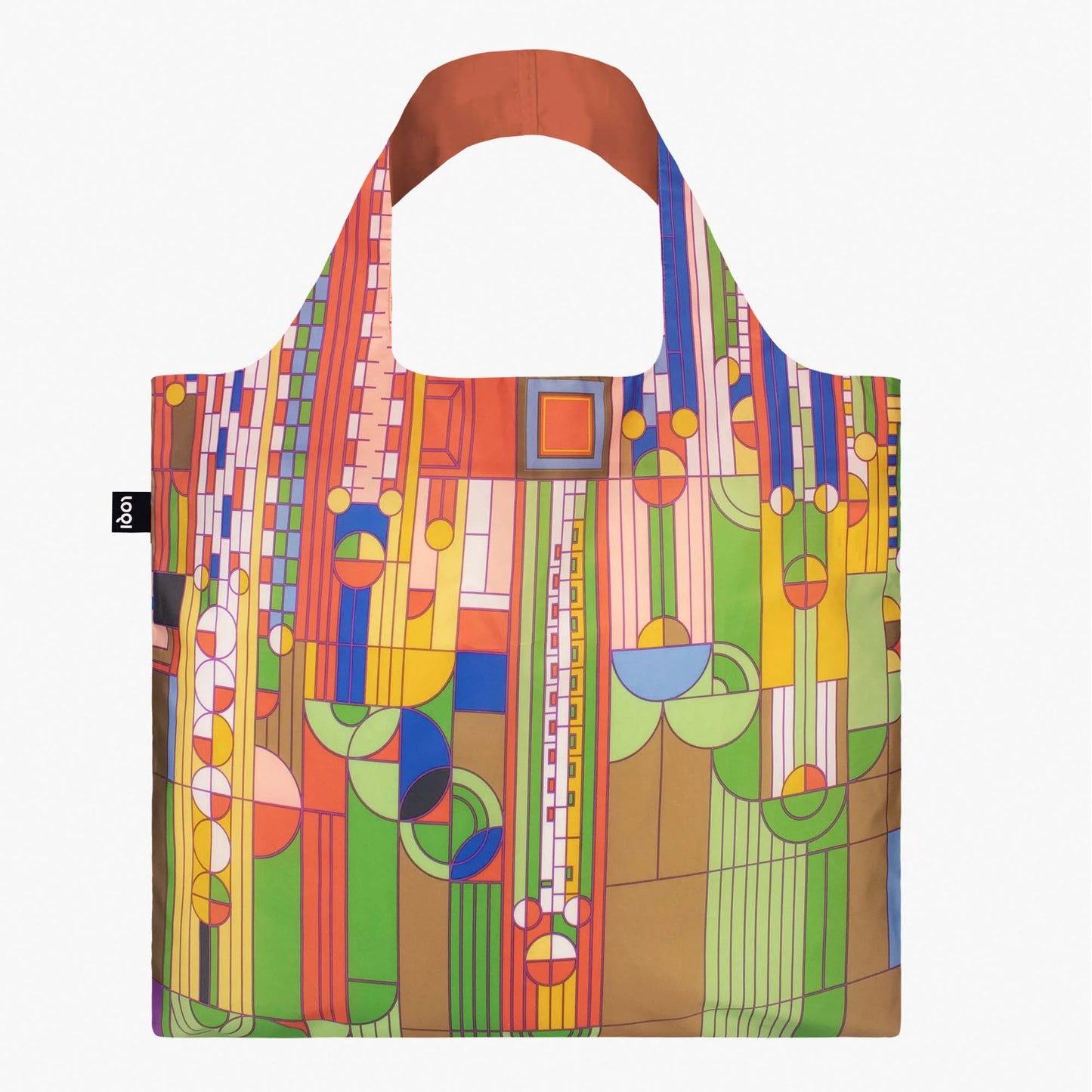 LOQI Saguaro Forms Recycled Bag by Frank Lloyd Wright